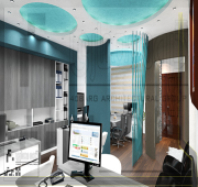طراحی داخلی دفتر بیمه