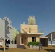طراحی خانه مسکونی در روستای دالین